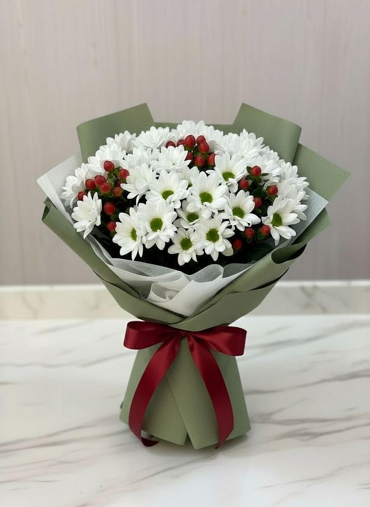 Букет цветов из: Хризантемы в Лермонтове