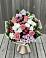 Букет цветов из: Альстромерии, Гвоздики, Розы и Хризантемы в Лермонтове