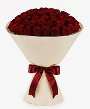 Букет 101 Бордовая роза Блэк Бакарра в Лермонтове