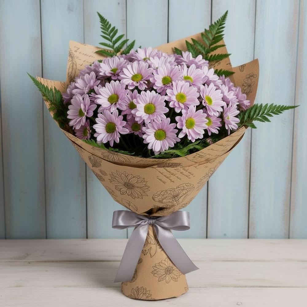 Букет цветов из: Хризантемы в Лермонтове
