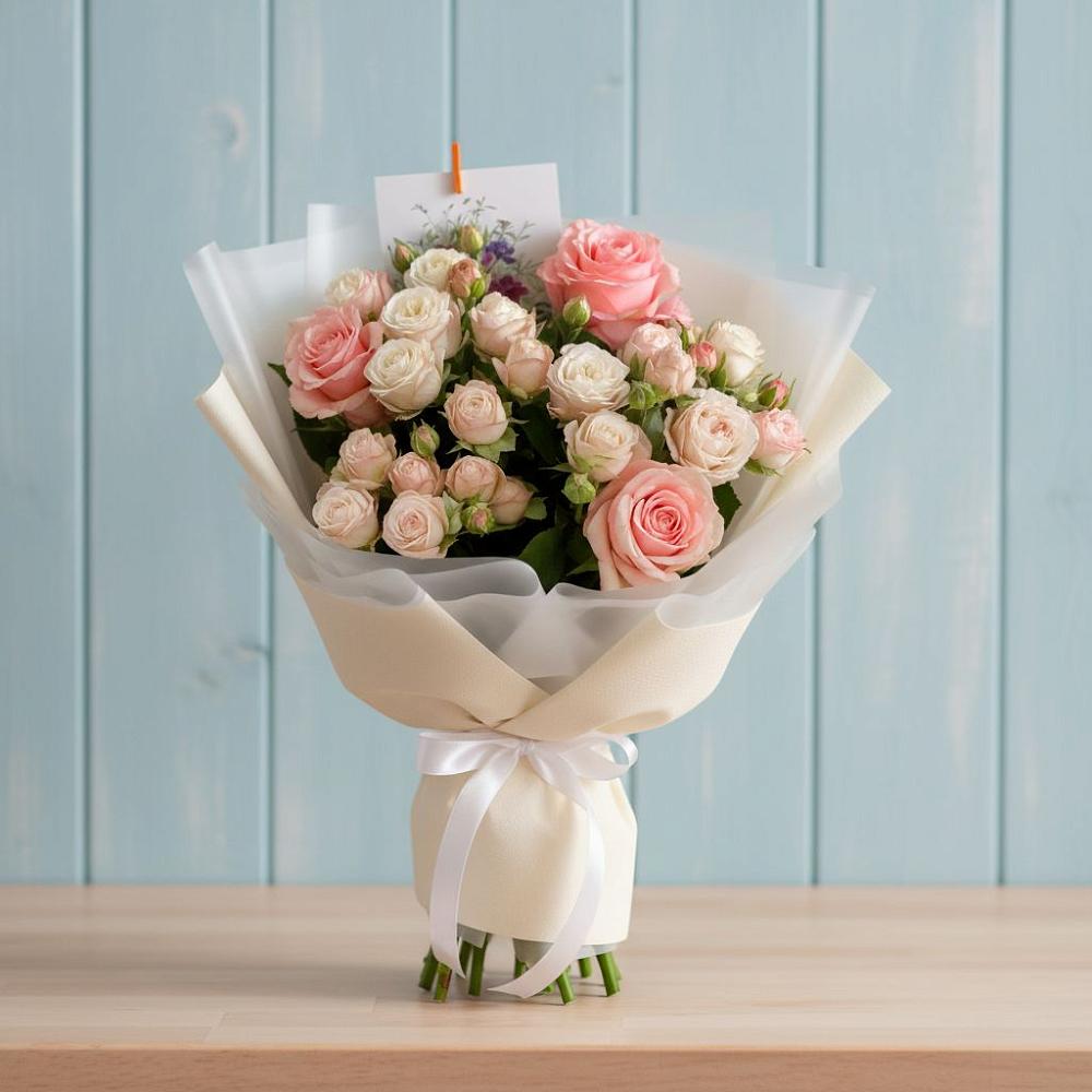 Букет цветов из: Розы в Лермонтове