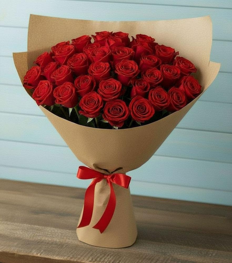 Букет Красные розы Милано в Лермонтове