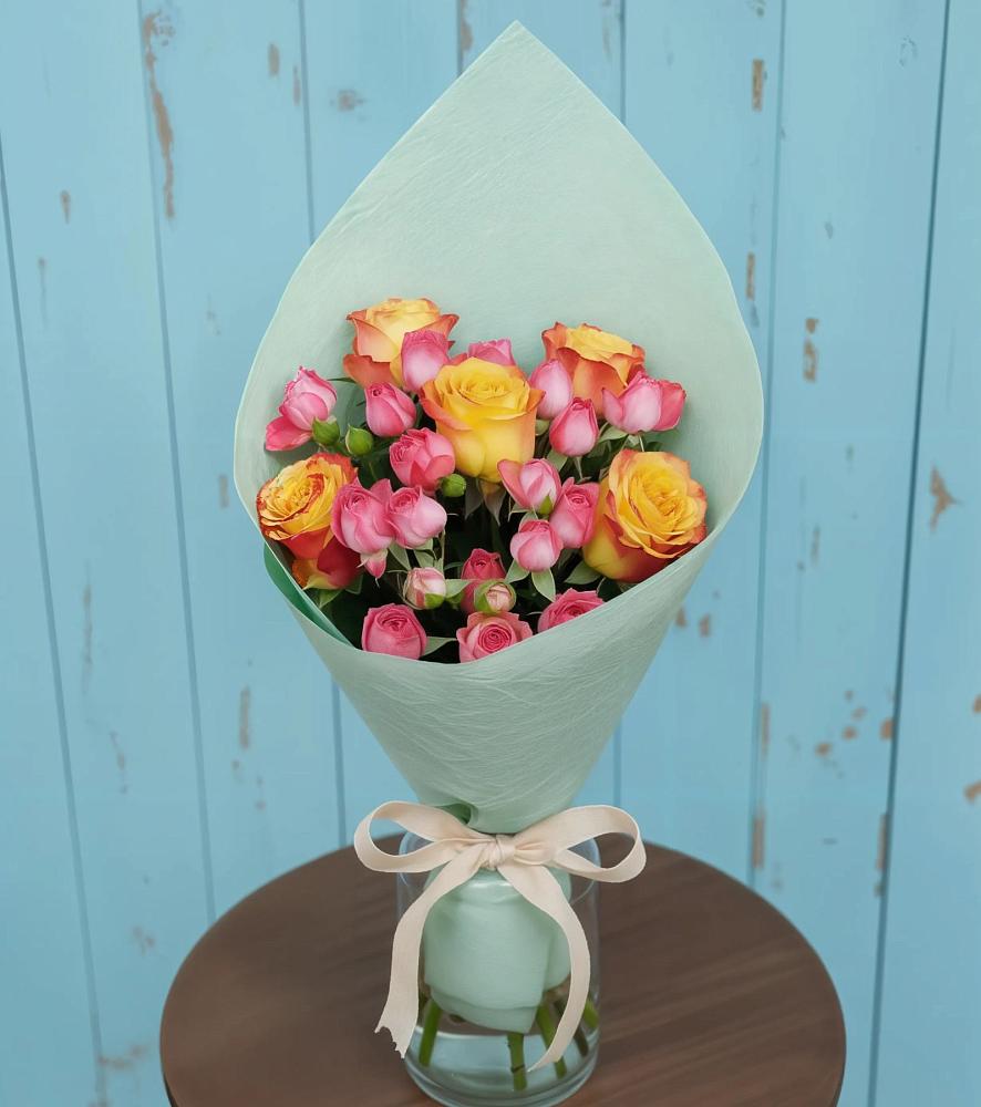 Букет цветов из: Розы в Лермонтове