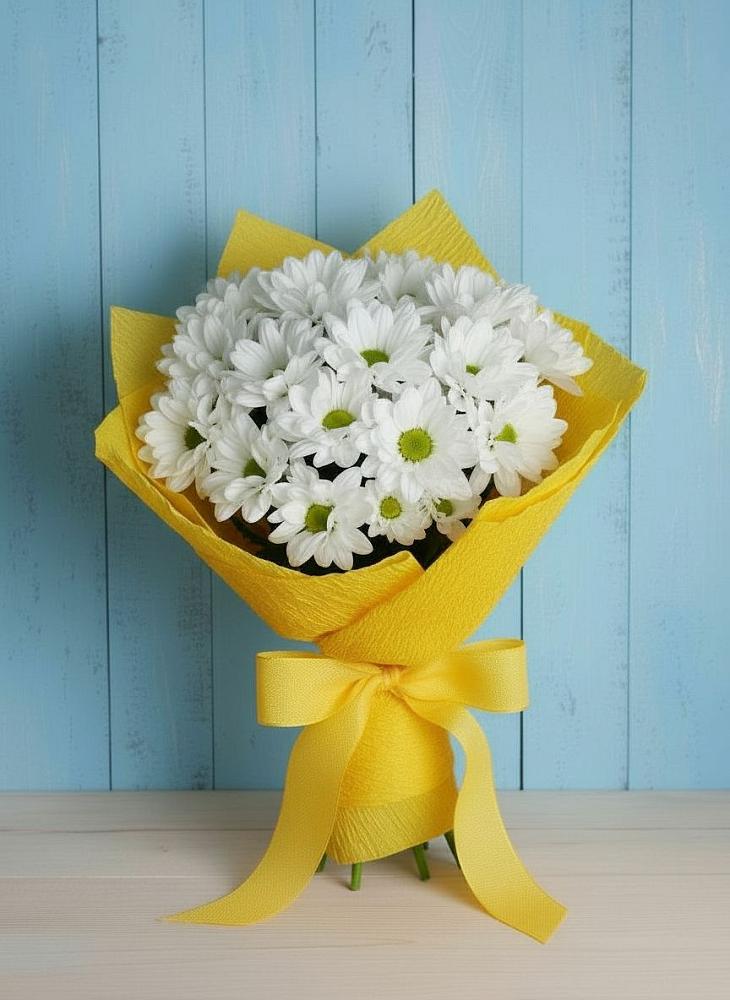 Букет цветов из: Хризантемы в Лермонтове