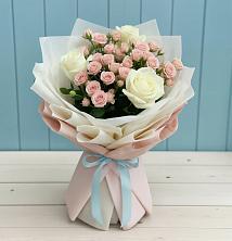 Букет цветов из:  Розы в Лермонтове
