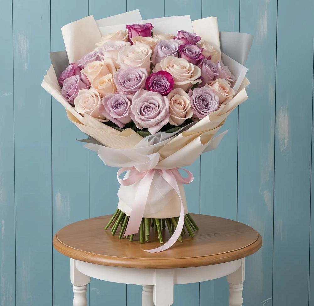 Букет цветов из: Розы в Лермонтове