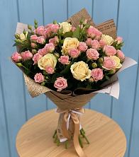 Букет цветов из:  Розы в Лермонтове